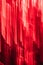 beautiful red vertical illuminated stripes