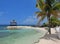 Beautiful and relaxing ocean view of gazebo