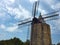 Beautiful Ribet mill known as the Daudet mill, this windmill of Provence is the most famous of the Fontvieille mills