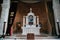 Beautiful richly decorated interior of the church