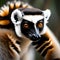 Beautiful ring tail lemur - ai generated image