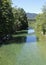 Beautiful river area in Gmund near Lake Tegernsee