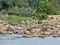 Beautiful river of Bhavani in Attappady, Kerala, India.