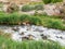 Beautiful river landscape of the Las Vegas Wash trail