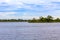 Beautiful river stream pond and lake nature forest in Germany