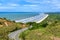 Beautiful road along the coast of the state of Bahia