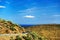 Beautiful road at countryside near Cadaques at Mediterranean Sea summer