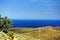 Beautiful road in countryside near Cadaques at Mediterranean Sea summer