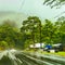 Beautiful road in the montains, rainforest Roads of Costa Rica, Heredia province, Costa Rica