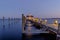 The Beautiful Roanoke Marsh Lighthouse located on the Outer Bank