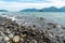 Beautiful rock beach and scenery in Koh Hin Ngam island, Tarutao National park, Thailand