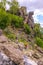 beautiful rock outcrops on the Alabia ridge in the Ural mountains