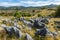 Beautiful rocks and mountain landscape at Takaka Hill