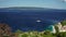 Beautiful rocky shore on the Mediterranean Sea.