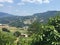 The beautiful rolling hills of Salsomaggiore Terme, Parma, Italy