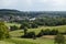 Beautiful rolling landscapes around Wijlre, South Limburg, the Netherlands