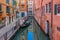 Beautiful romantic Venetian scenery