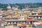 Beautiful rome panorama and lovely view