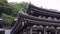 Beautiful roofs of Hase-Dera Temple in Kamakura