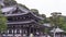 Beautiful roofs of Hase-Dera Temple in Kamakura - TOKYO / JAPAN - JUNE 12, 2018