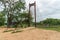 Beautiful of rope bridge in Kaeng Krachan National Park, Phetchaburi, Thailand