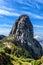 Beautiful Roque Agando Seen From The Los Roques Lookout In Garajonay National Park In La Gomera. April 15, 2019. La Gomera, Santa