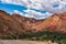 The beautiful Rose Valley - Vallee des Roses, near Ouarzazate, Morocco