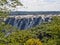 Beautiful Ruacana falls on the border of Namibia and Botswana.