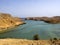Beautiful rugged northeast coast of Indian Ocean. Oman