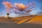 The Beautiful Sand Dunes In The Great Sahara Desert In Morocoo, Africa