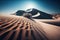 Beautiful Sand Dunes Landscape. Generative AI