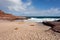 Beautiful sandy beach at Pot Alley in Kalbarri National Park in Australia
