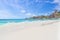 The Beautiful sandy beach with wave crashing on sandy shore at Similan Islands Beautiful tropical sea Similan island No.4 at