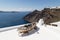 Beautiful Santorini island detail, Greece