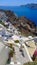 Beautiful santorini panoramic view