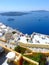 Beautiful santorini panoramic view