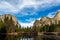 Beautiful scenario in the Yosemite National Park, California