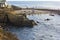 Beautiful scene in La Jolla Cove in San Diego