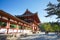 Beautiful scene of the second Wooden gate Of Todaiji Temple