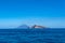 Beautiful scenery of the Alicudi volcanic island in the north of Sicily