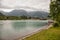 Beautiful scenery around Heiterwanger lake Heiterwanger See, Austria