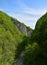 Beautiful scenery of famous Varghis gorges in Romania