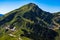 Beautiful scenery at Hehuanshan Main Peak, Wuling, Nantou County, Taiwan