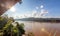 Beautiful scenery, Mekong River in Laos, popular travel destination in Southeast Asia