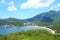 Beautiful Scenery of Mui Wo and Silvermine Beach on Lantau Island, Hong Kong