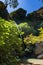 Beautiful scenery in a narrow gorge in rural Crete