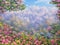 Beautiful scenery, natural scenery, background illustrations, decorative paintings