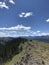 Beautiful scenery of Powderface east ridge trail, Kananaskis, Alberta, Canada