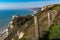 The beautiful scenic coastline between Branscombe Mouth and Beer in Devon