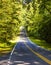Beautiful scenic country road through Shenandoah Nationalpark in Virginia